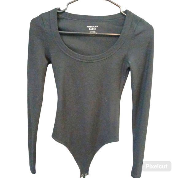 American Eagle Outfitters Tops - American eagle bodysuit black